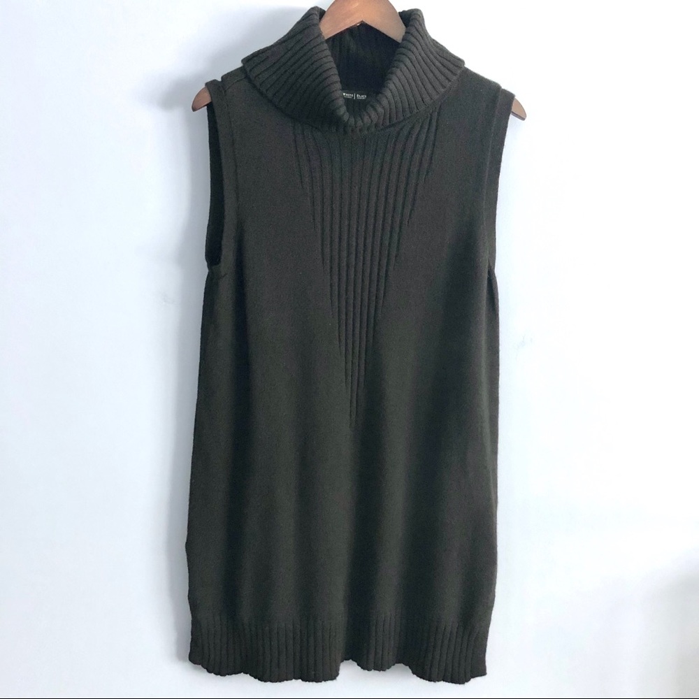 White House Black Market Turtleneck Tunic Sweater